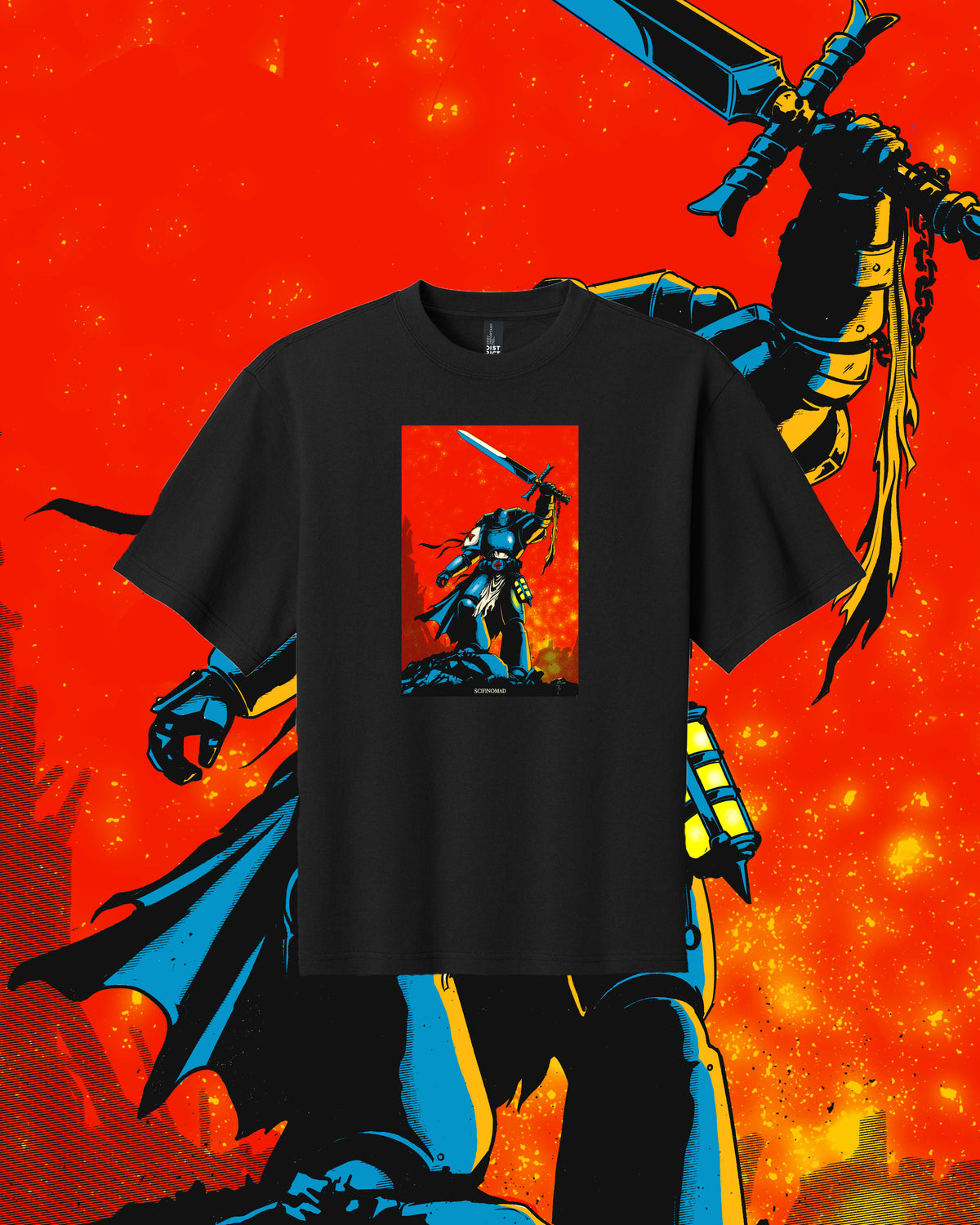 Black Templar Champion Tee